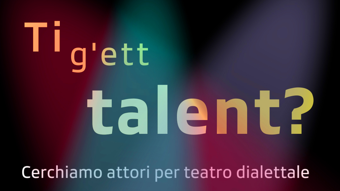 Ti g’ett talent?