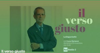 La lingua batte del 29 novembre 2020 – Il verso giusto