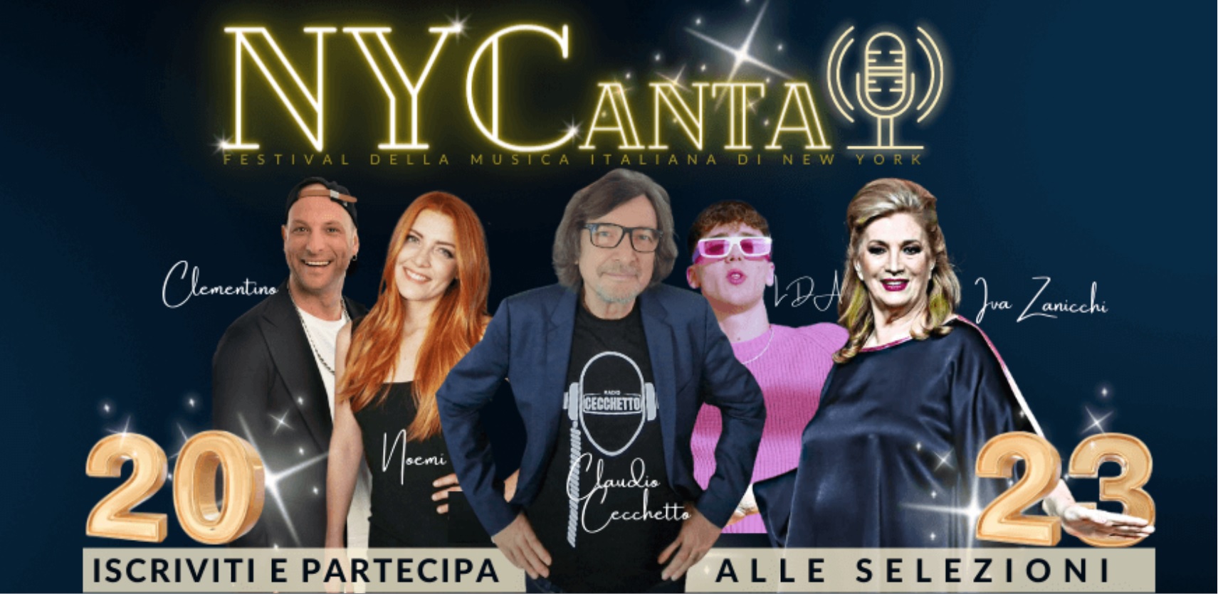NYCanta, il Festival della Musica italiana di New York - Edizione 2023 -  Comunità Radiotelevisiva Italofona