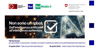 Aprile 2024 – Seminario Non sono un robot  Dall’intelligenza artificiale all’intelligenza aumentata