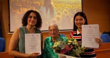UNISTRASI:Premio di poesia “Antonella Sparpagli”, 31a edizione Primo premio alla studentessa di Taiwan Yin Zih-Cyuan, secondo premio alla studentessa iraniana Shad Mehri Zahra
