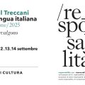 Il Festival Treccani della lingua italiana - Cagliari 12, 13, 14 settembre