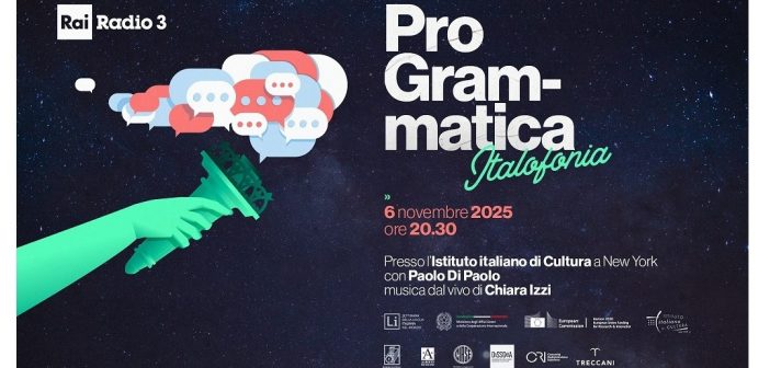 Giovedì 6 novembre alle 20.30 su RAI Radio3 puntata speciale di “La Lingua Batte” – Serata Programmatica registrata live all’Istituto Italiano di Cultura di New York
